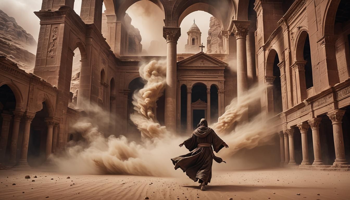 Djinn attack on Petra