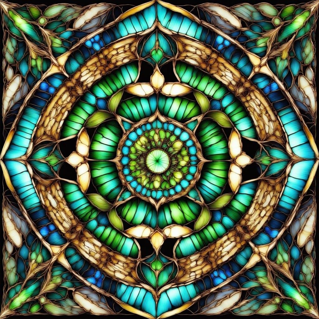 Sacred geometry. Mandala.