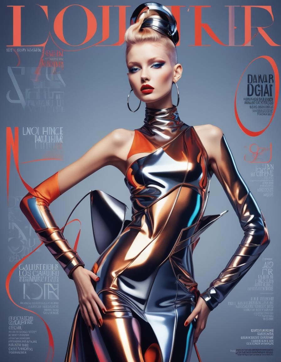 Art by Jean-Paul Gaultier and Lois van Baarle, bold fashion ...