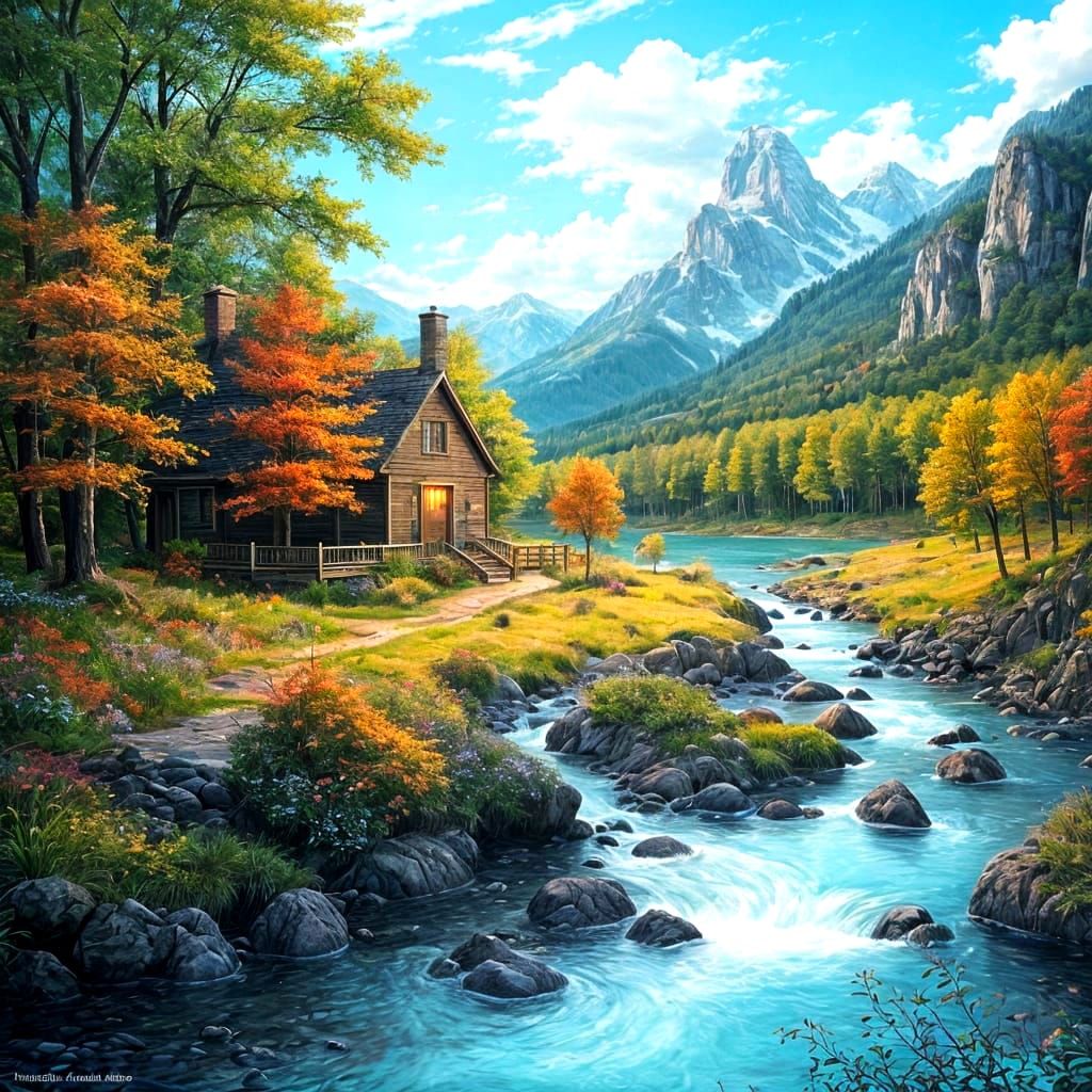 Stunning AI Art: Masterful Color and Detail