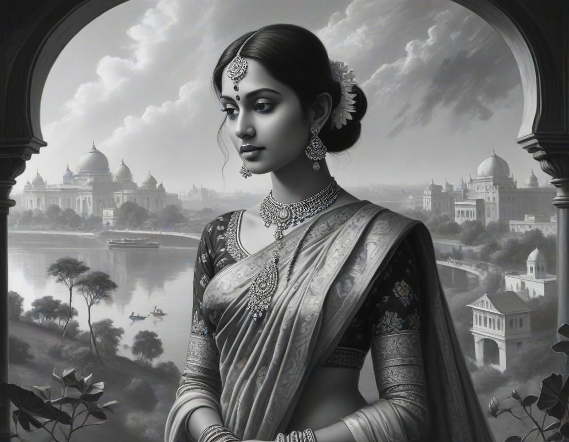 Elegance dances in shadows and light