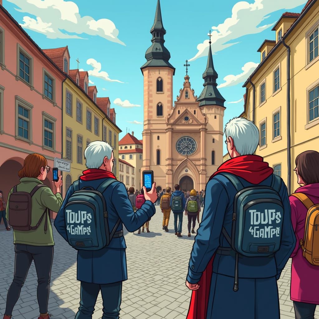 Geralt's Interactive Gaming Tour in Krakow's Old Town