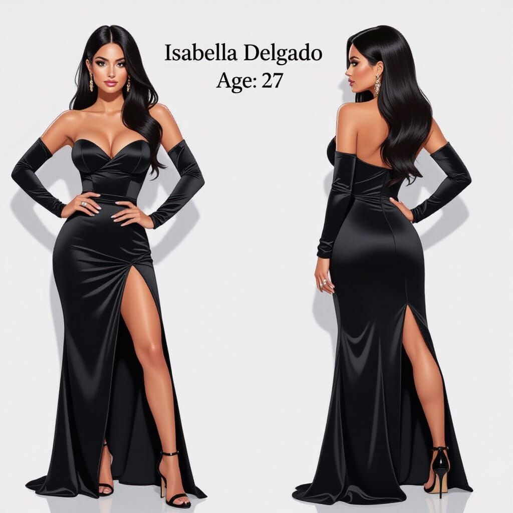 Isabella Delgado: A Portrait of a Charming Actress