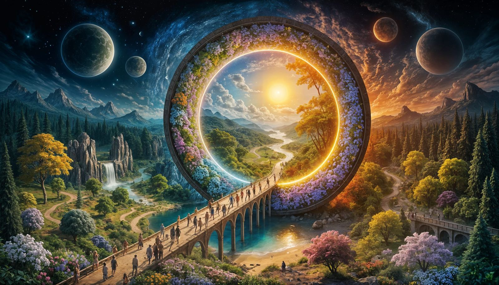Astral Bridge to New Earth Shines Bright