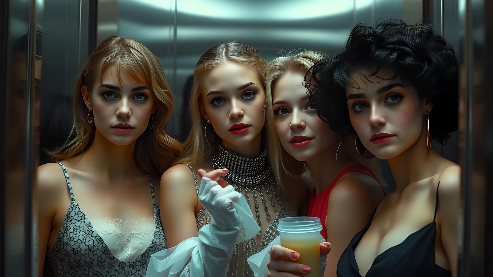 Pop Idols in a Golden Age Portrait