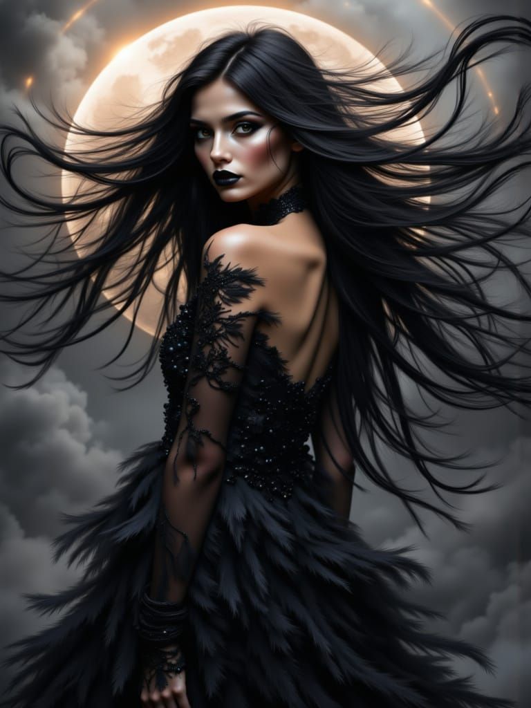 <lora:Multiple-exposure:1.0> <lora:Faces of beauty:1.0>  <lora:Mosaic stained glass:1.0> 

Gothic Noir style. Gorgeous I...