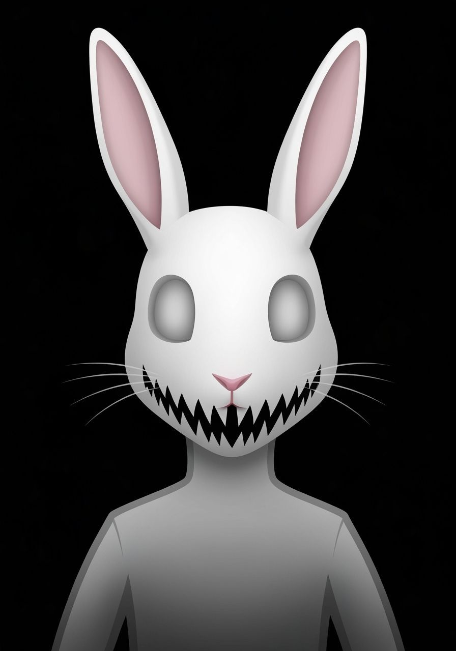 Horrific Rabbit Slenderman Urban Legend