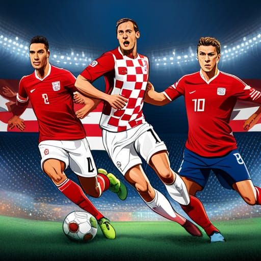 Croatia vs Morocco: World Championship Soccer Match