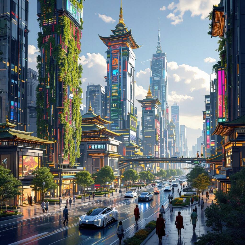 Futuristic Mongolia Blends Tech and Tradition