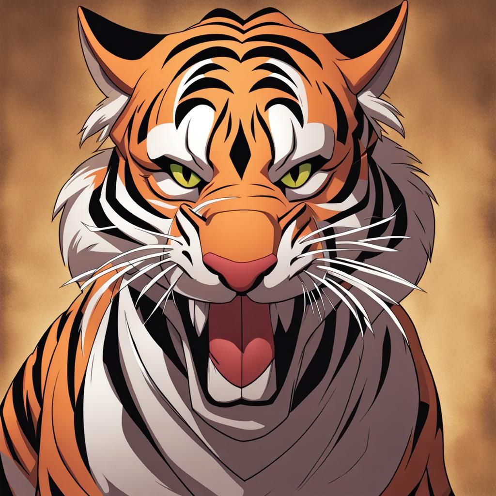 Majestic Tiger Portrait