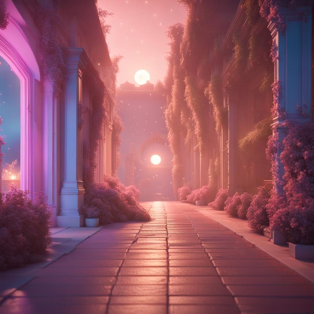 Pastel Gradient of 2024 Among Night Stars