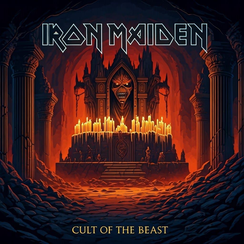 Epic Heavy Metal Apocalypse in Dark, Gritty Comic Art Style