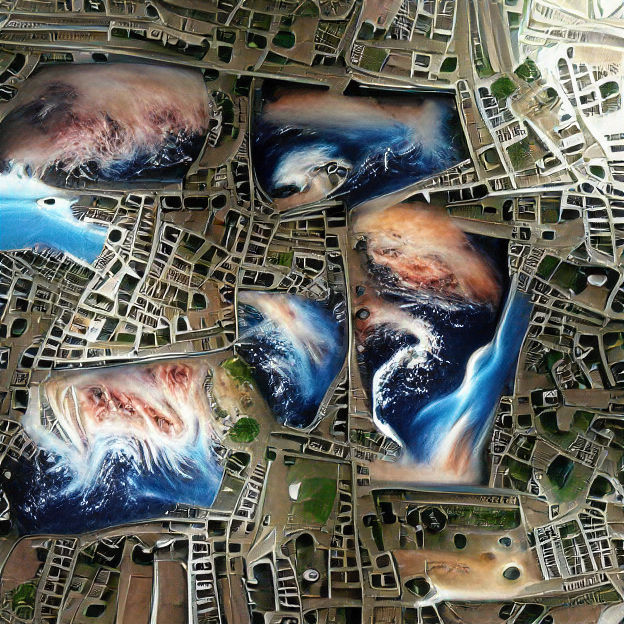 Airbrush Art: A View From Deep Space