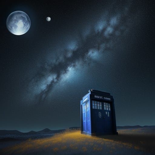 Cosmic Dreamscape in Vibrant, Expressive Brushstrokes