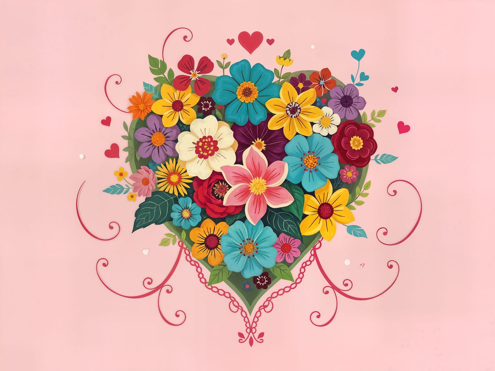 Whimsical Valentine's Masterpiece