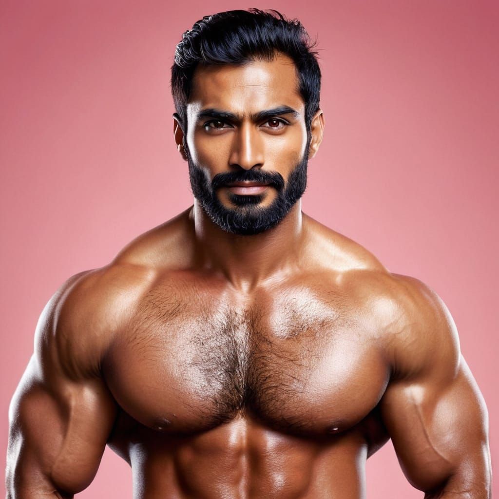 Chiseled South Asian Alpha in Mystical Aura