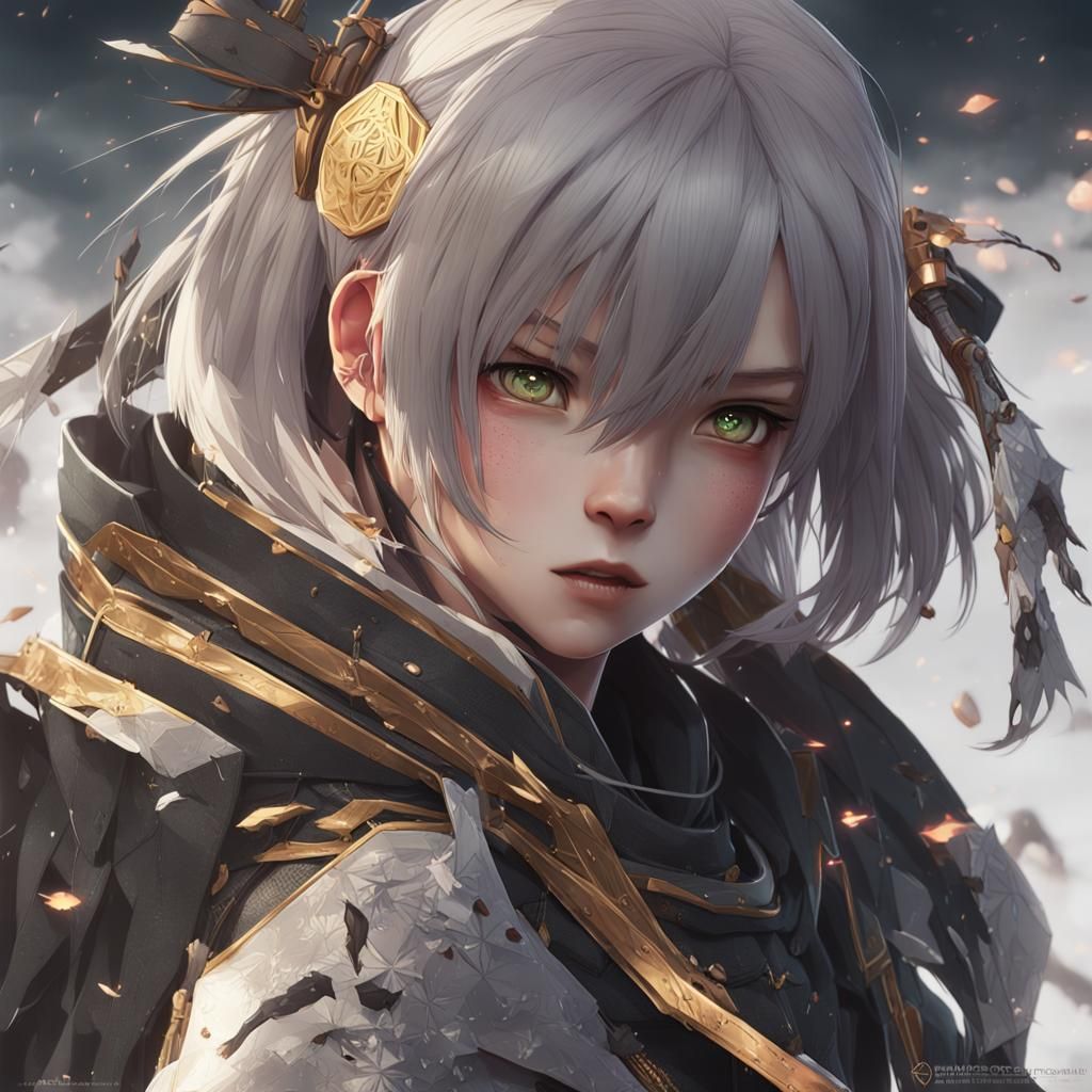 Anime Portrait: Seize the Chance, Detailed 3D Art