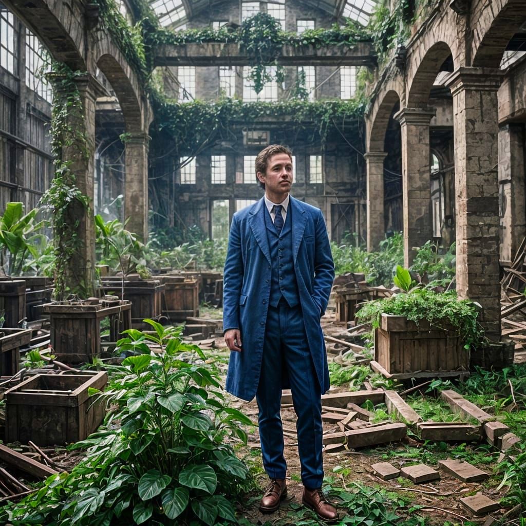 Nature Reclaims an Industrial Revolution Factory