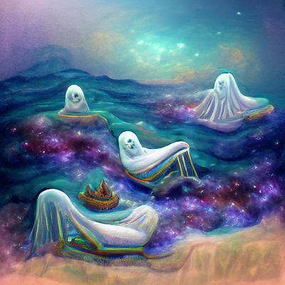 Ethereal Sea of Ghosts: A Spectral Vision