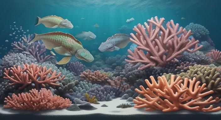 Chameleon-Flounder Hybrid: Color-Shifting Aquatic Creature