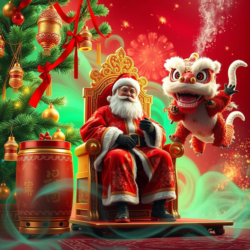 Merry Fa Chai: Whimsical Christmas and Chinese New Year Cele...