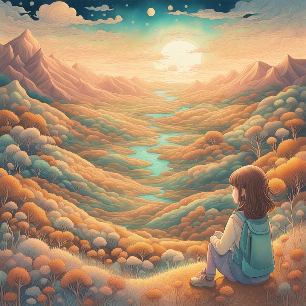 Whispers of Wonder in a Vibrant Anime World