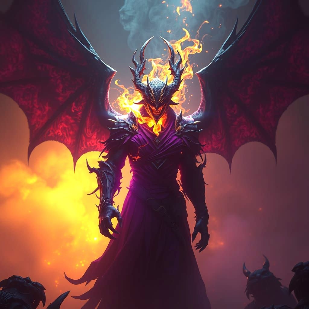 Dark Fantasy Concept Art: Losing Control