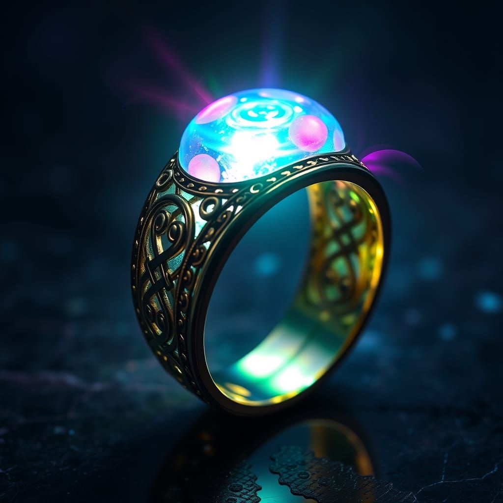 Ethereal Ring of Ancient Celtic Whispers