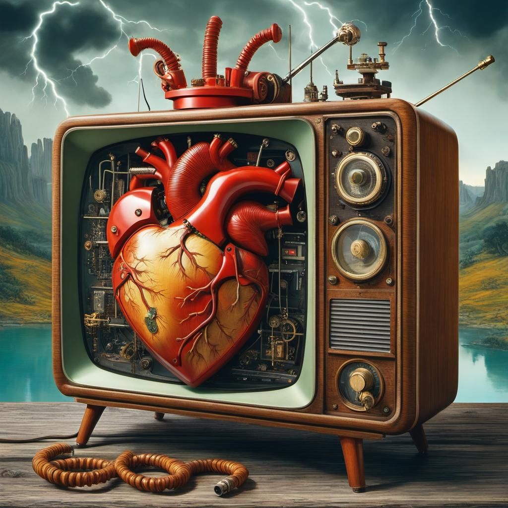 Heart of the TV! ❤️📺⚡
