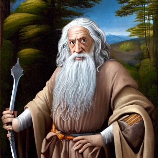 a renaissance photo of Gandolf 1