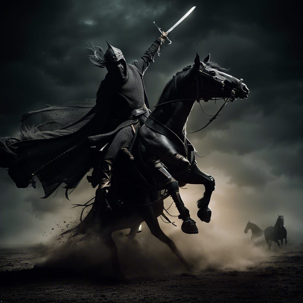 King's Terror: Battle with a Nazgul at Dawn
