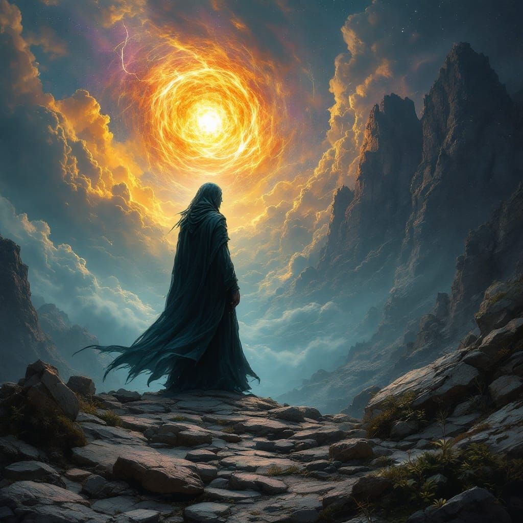 The Echoed Mind in Dark Fantasy Style