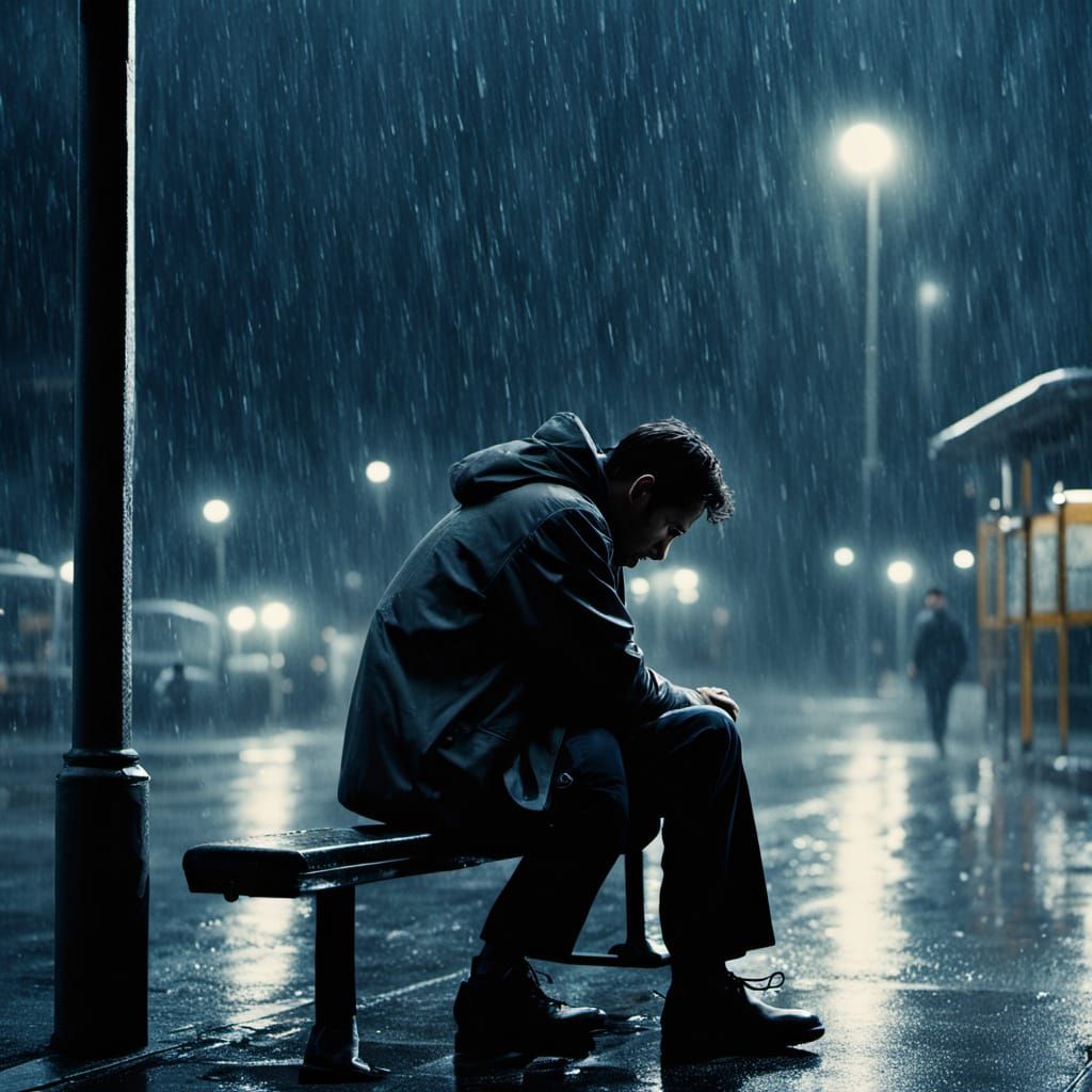 Loneliness at the bus stop