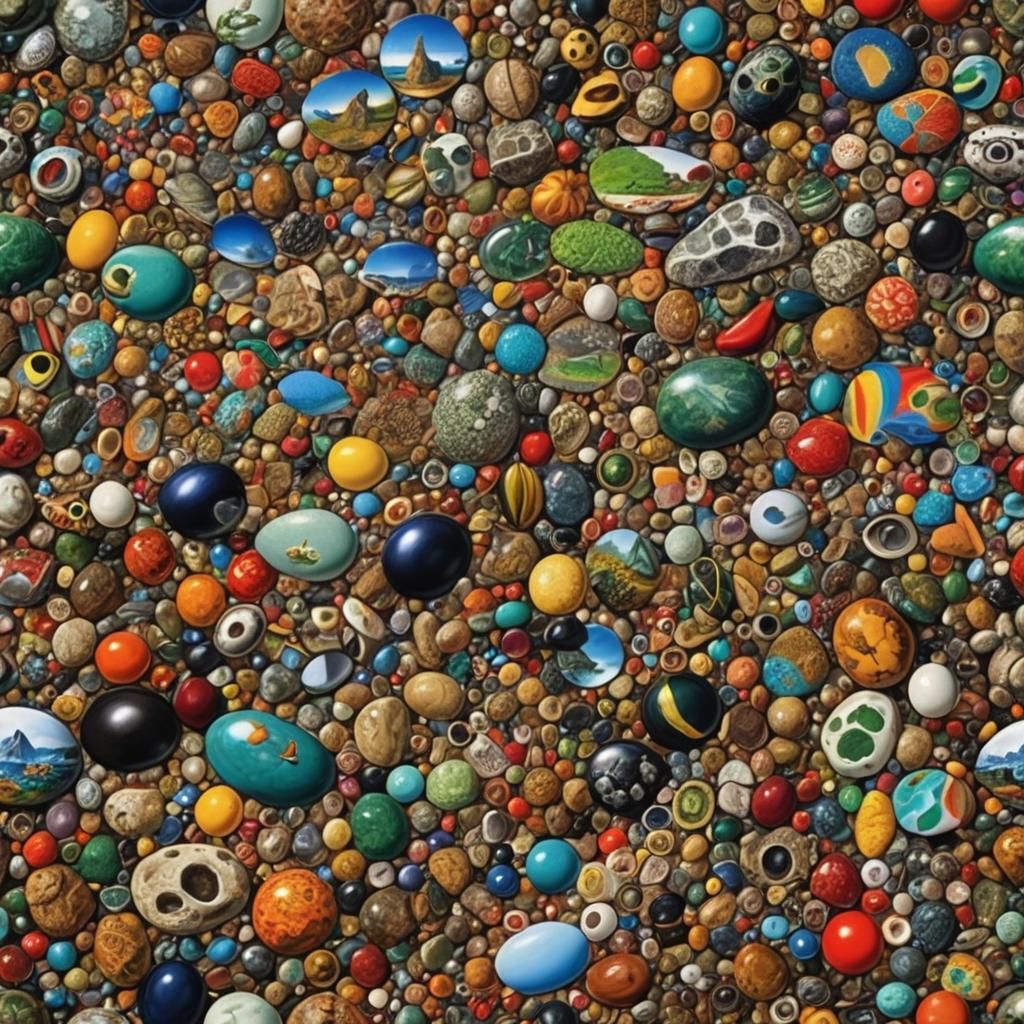 Hyperrealistic Maximalist Image with Beautiful Details