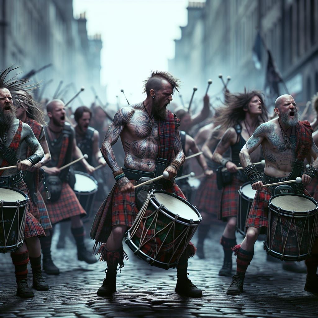 On the twelfth day of Christmas, my true love gave to me - Twelve drummers drumming 🥁