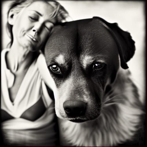 Dog and Cat Portrait with Ambient Light