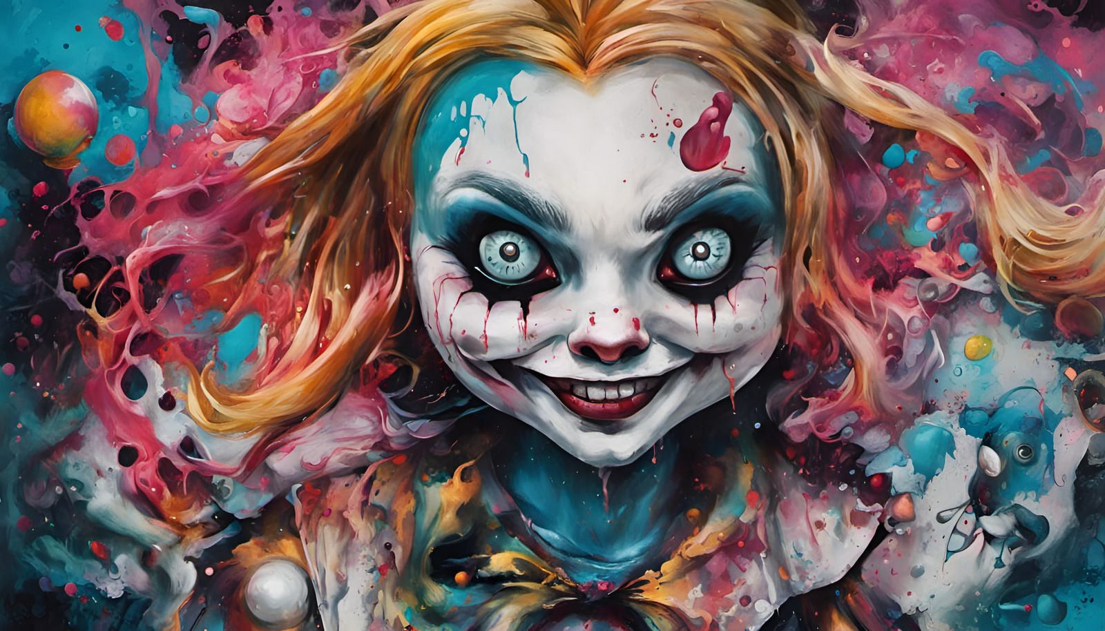 Horror Alice in wonderland