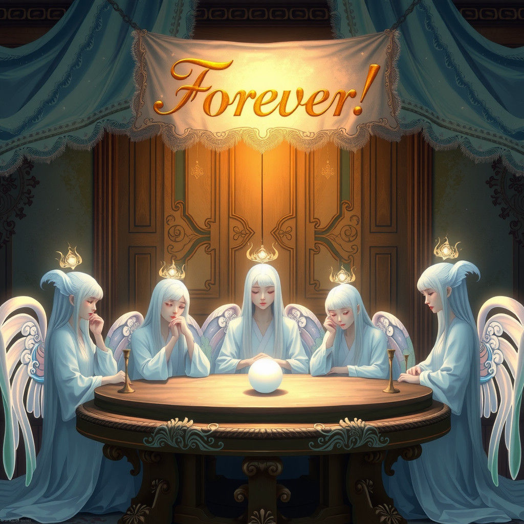 Ethereal Spirits Gathering Under Forever Banner
