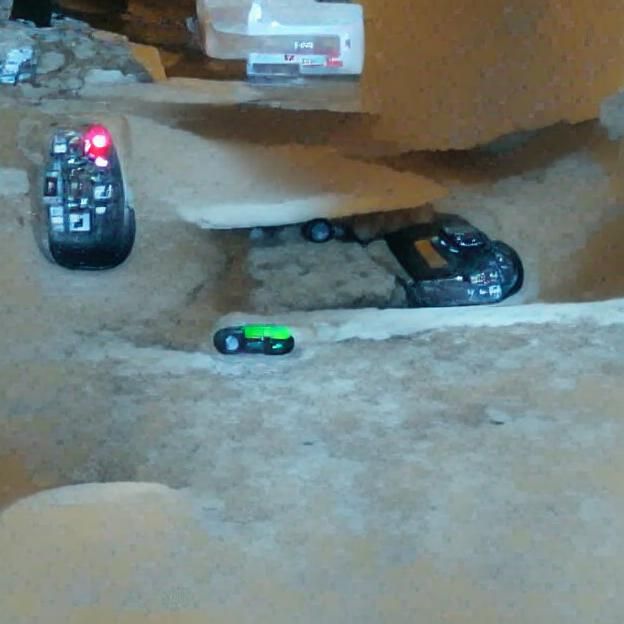 Remote Control Car Accident: AI Generated Image