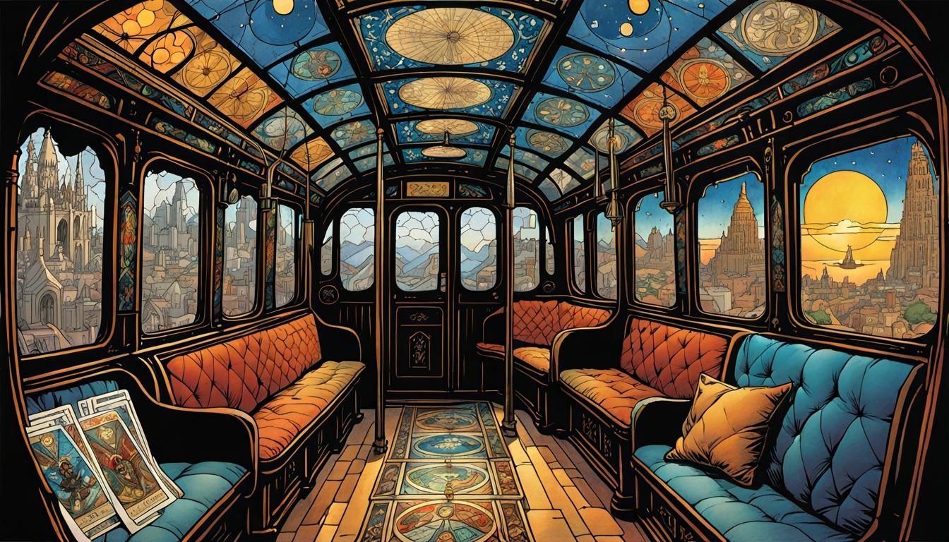 Lady Stemming-Rhædes: Post-Apocalyptic Tarot Comic