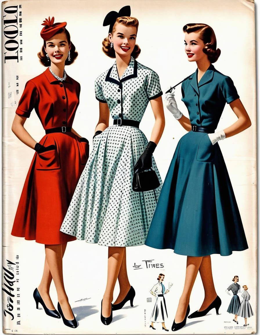 Modern 1950s Fashion: A Contemporary Twist