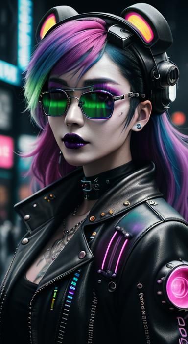 MiGoth Face (Aphotic Style use) - With Sunglasses