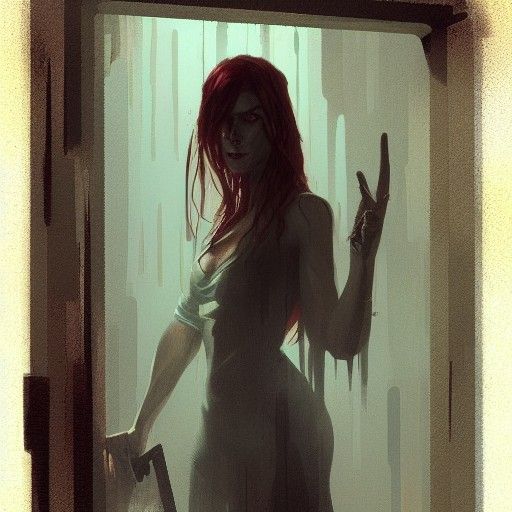 Sinister Entrapment Scene in Dark Fantasy Style