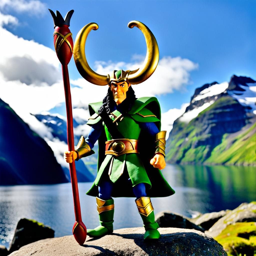 Claymation Loki