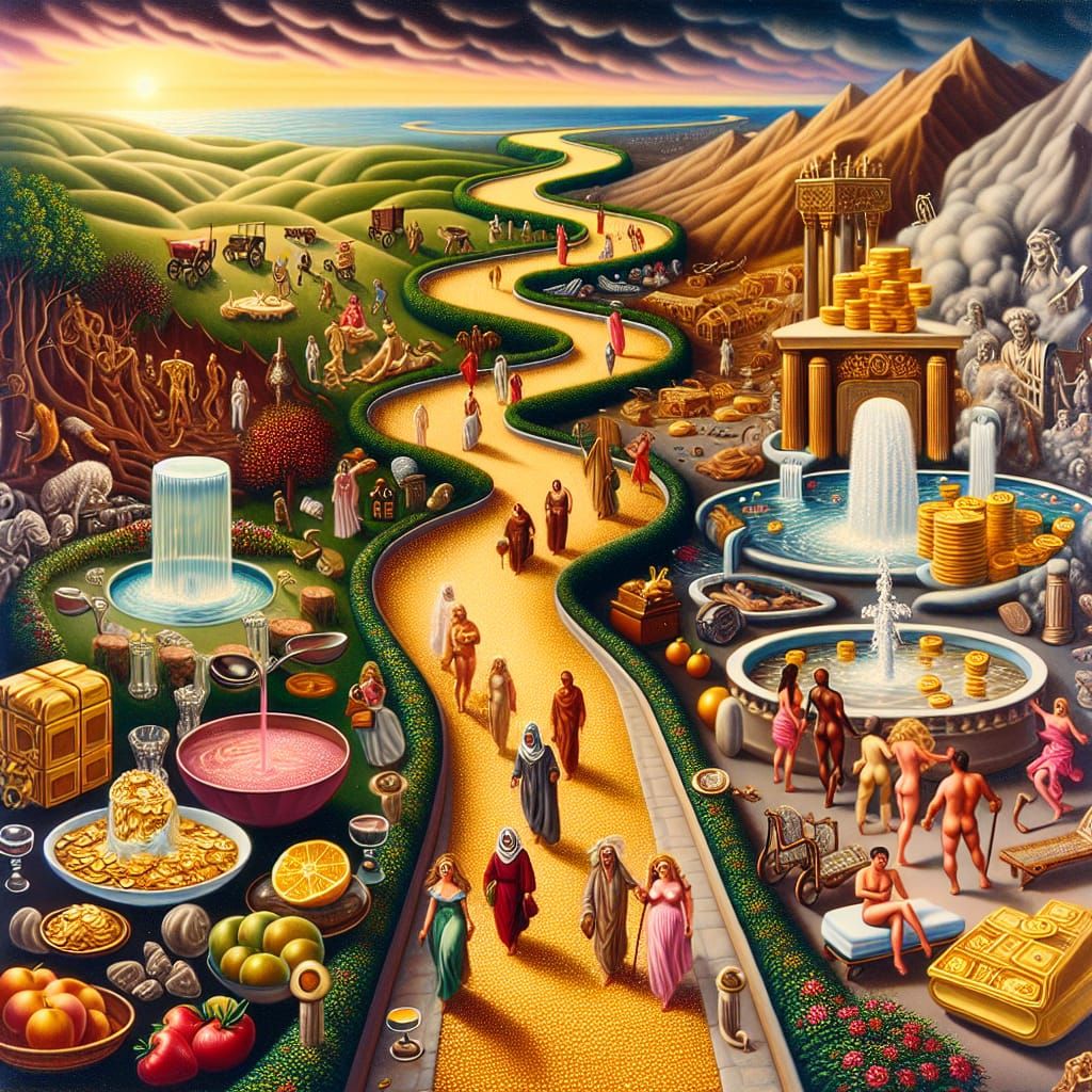 Deceptive Road: A Journey of Temptation and Peril