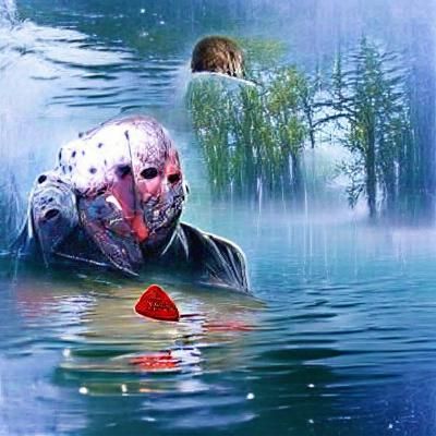 Menacing Jason Voorhees Digital Art