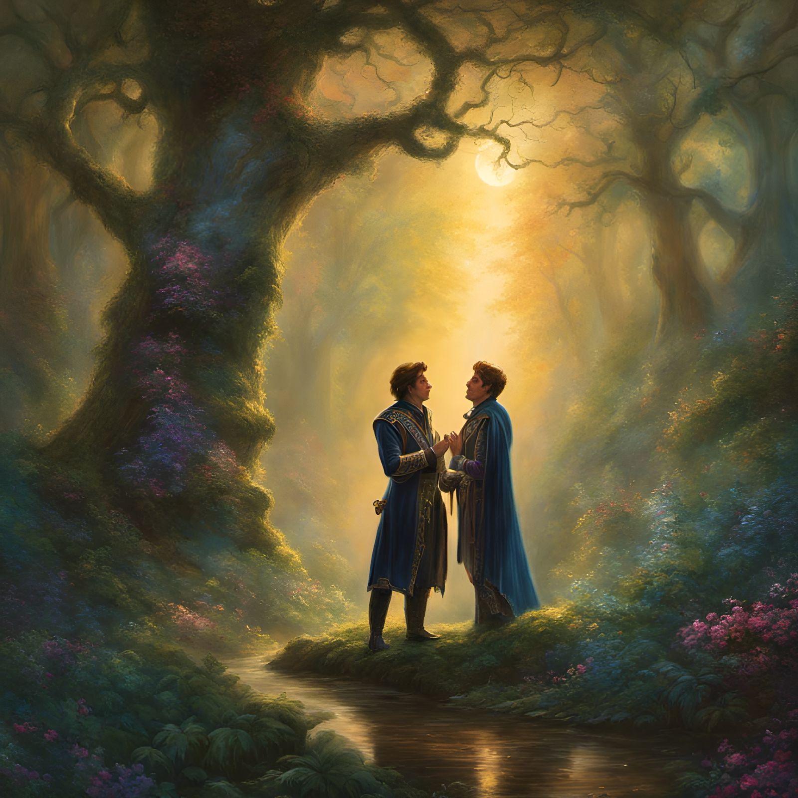 two warlocks in a forbidden romance