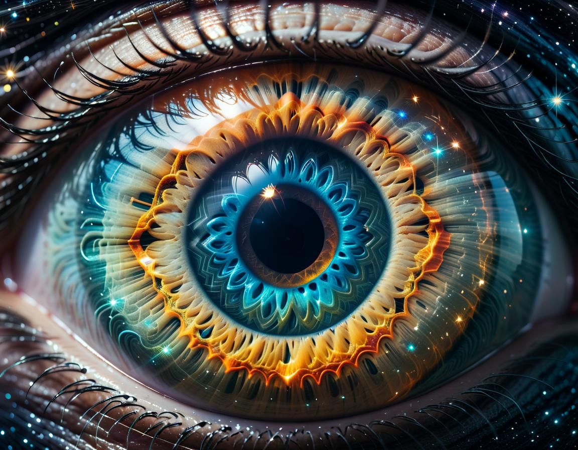 Cosmic Eye: A Double Exposure Supernova