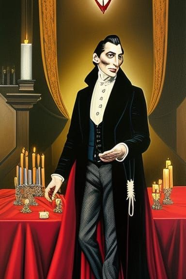 George Hamilton As Dracula #2