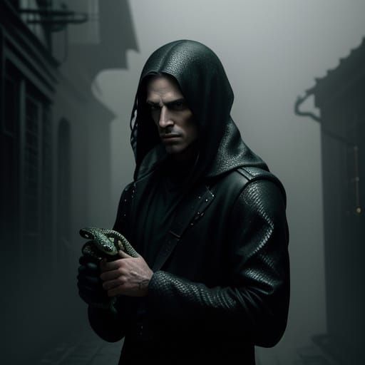 Ethereal Alleyway Encounter: A Cinematic Masterpiece